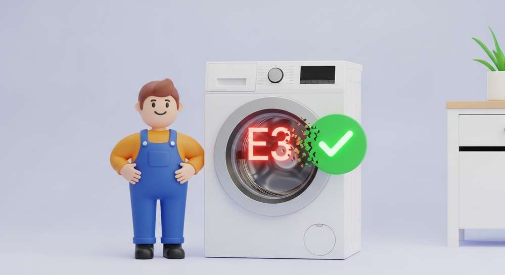 Lỗi e3 máy giặt Casper và hướng dẫn khắc phục từ chuyên gia 2 Hướng dẫn chi tiết cách tự khắc phục lỗi e3 tại nhà