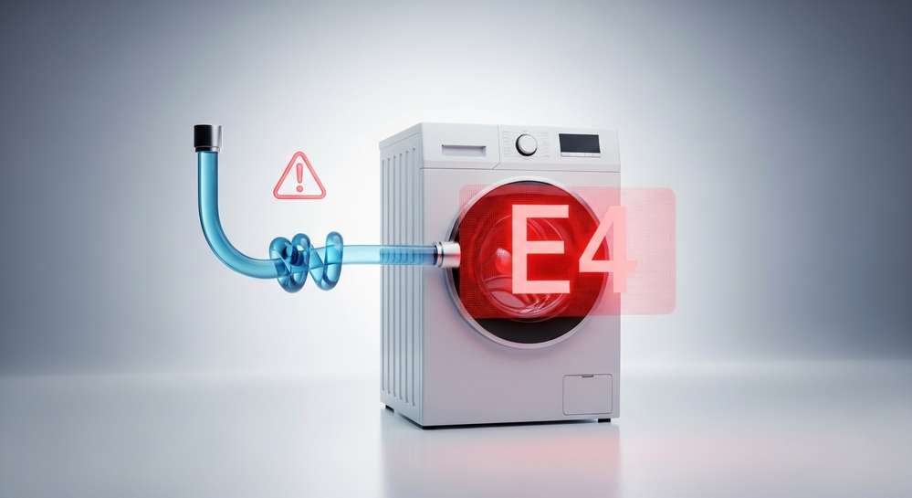 Lỗi e4 máy giặt sharp nguyên nhân và cách khắc phục tại nhà 2 Các nguyên nhân chính gây ra lỗi E4 trên máy giặt Sharp