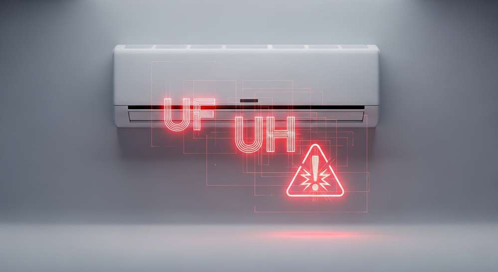 Điều hòa Daikin báo lỗi UF UH và hướng dẫn khắc phục hiệu quả 1 Hiểu đúng về mã lỗi UF và UH trên điều hòa Daikin