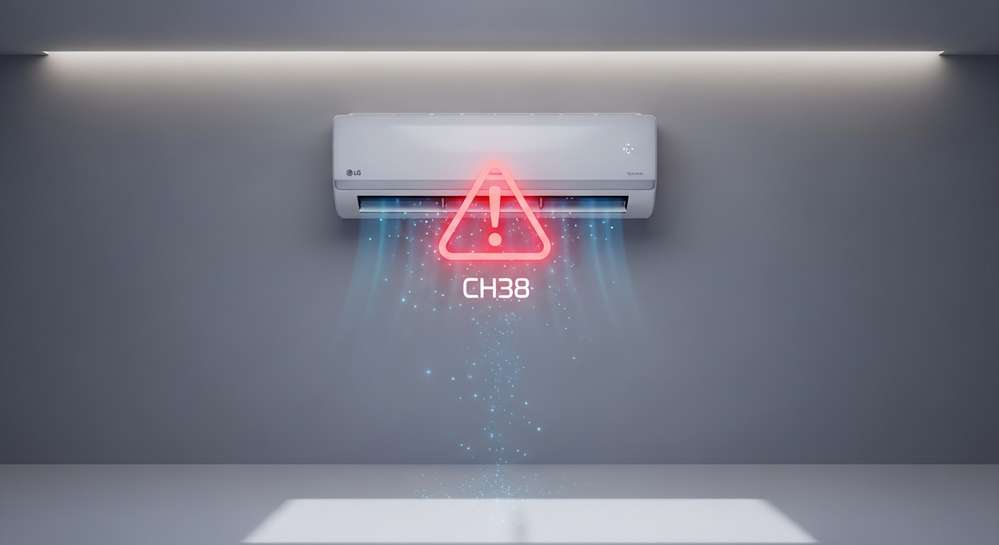Lỗi ch38 máy lạnh LG nguyên nhân và cách khắc phục hiệu quả 1 Mã lỗi CH38 máy lạnh LG thực sự có ý nghĩa gì