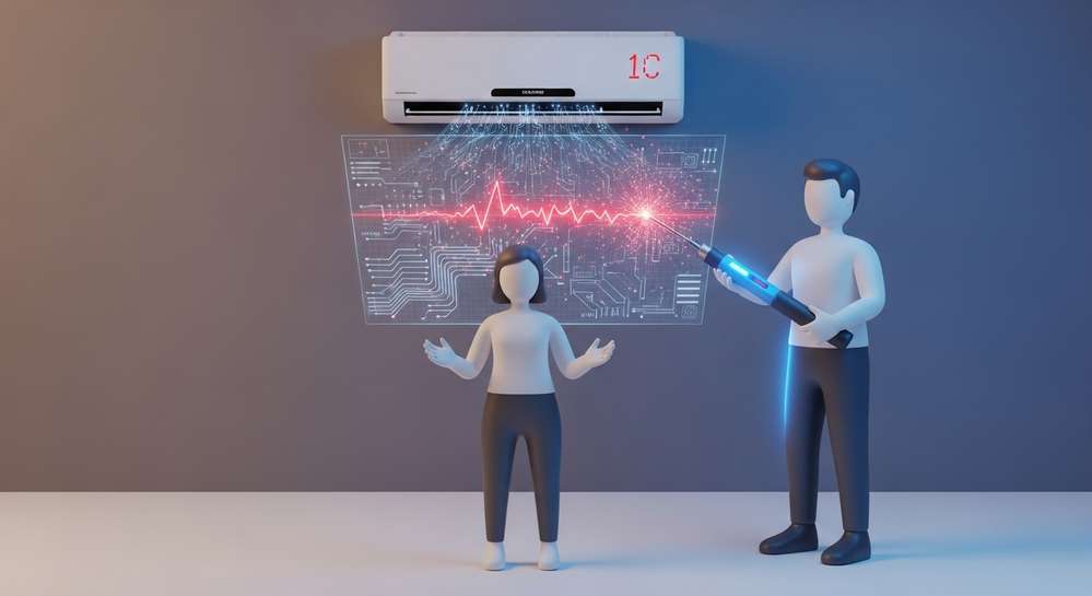 Lỗi 1C máy lạnh Toshiba nguyên nhân và cách khắc phục hiệu quả 2 Khi nào bạn cần gọi thợ sửa chữa chuyên nghiệp