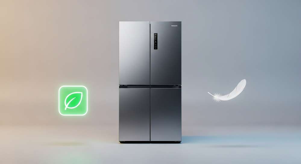 Đánh giá tủ lạnh Panasonic 540 lít NR YW590YMMV có tốt không 2 Hiệu quả tiết kiệm điện và khả năng vận hành êm ái