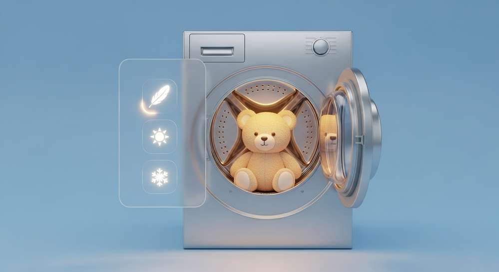 Sấy khô gấu bông bằng máy sấy an toàn và hiệu quả 3 Lựa chọn chu trình sấy phù hợp nhất
