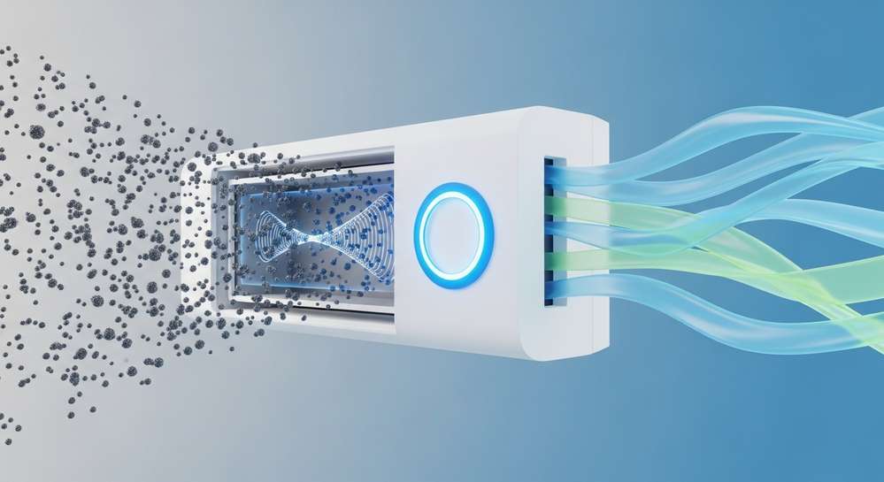 Clean Air Indicator trên máy lạnh Panasonic là gì và hoạt động ra sao 2 Nguyên lý hoạt động của cảm biến bụi và clean air indicator