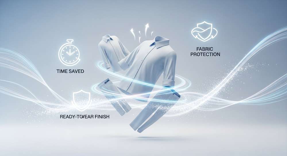 Công nghệ wrinkle prevent trên máy sấy là gì và hoạt động ra sao 3 Những lợi ích vượt trội của công nghệ Wrinkle Prevent