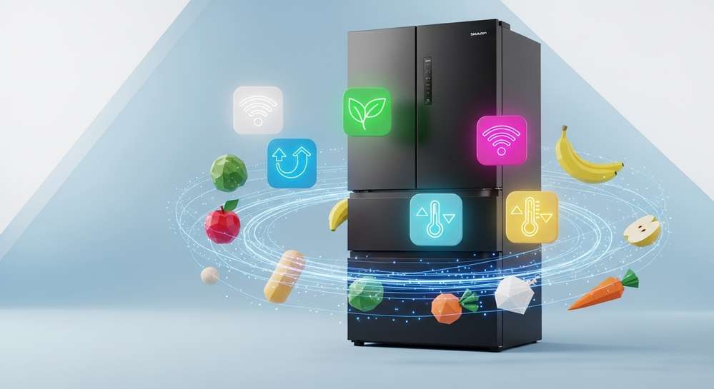 Đánh giá tủ lạnh Sharp Inverter 362L SJ-FX420VG-BK chi tiết 2 Trải nghiệm sử dụng hằng ngày và các tiện ích thông minh