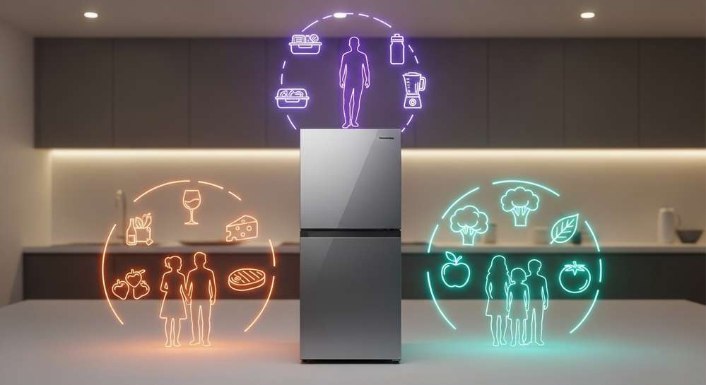 Đánh giá tủ lạnh Panasonic NR-BV361WGKV 325L có đáng mua không 3 Tủ lạnh Panasonic NR BV361WGKV phù hợp với ai nhất