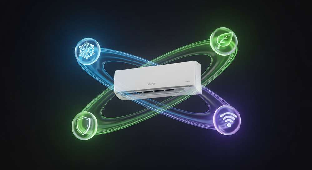 Máy lạnh Carrier của nước nào và đánh giá chi tiết có nên mua không 2 Các công nghệ và tính năng nổi bật của máy lạnh Carrier
