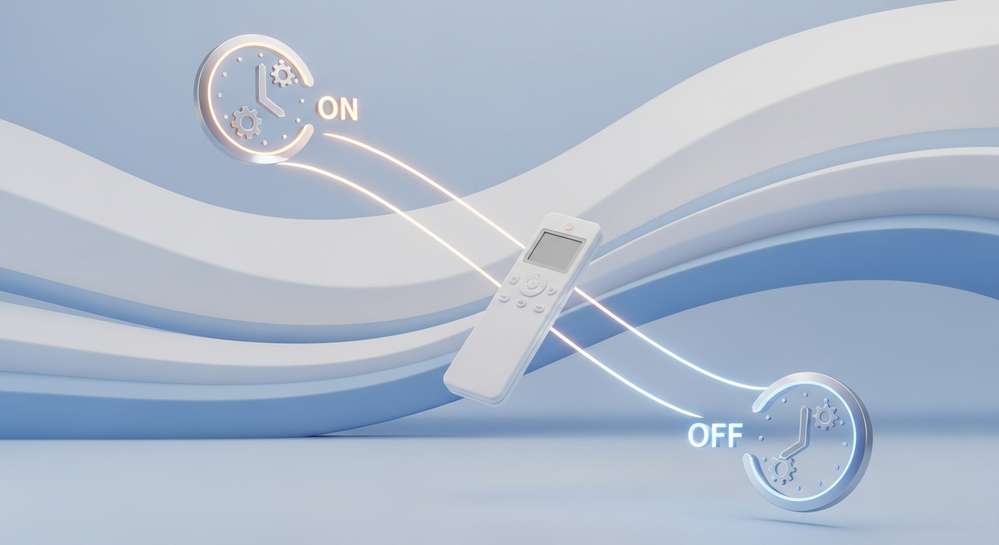 Cách sử dụng điều khiển điều hòa Panasonic chi tiết nhất 3 Hướng dẫn chi tiết cách cài đặt hẹn giờ bật và tắt máy
