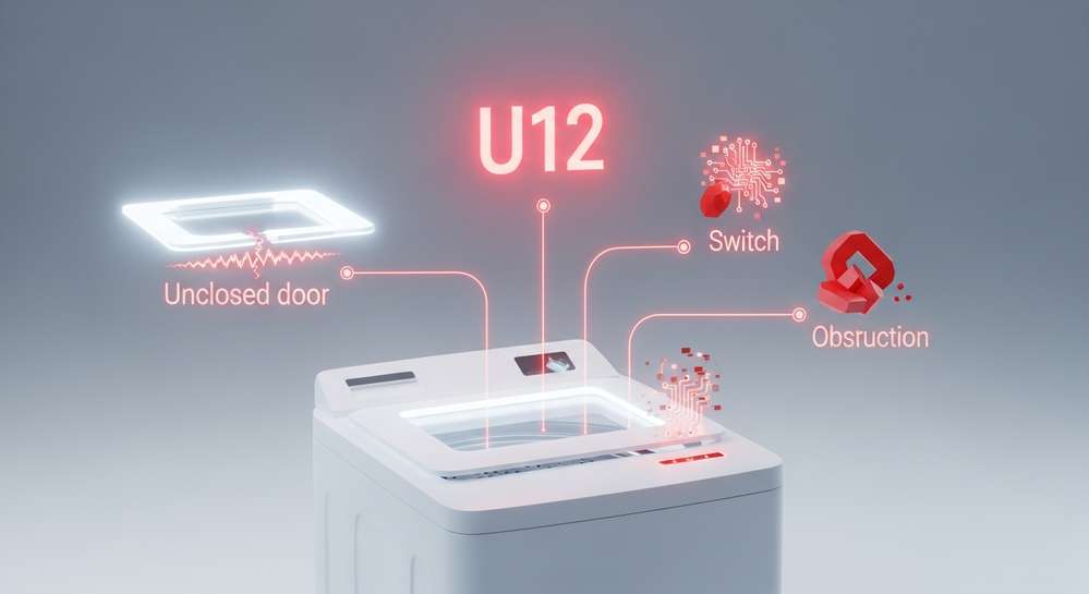 Máy giặt Panasonic báo lỗi U12 nguyên nhân và cách khắc phục 1 Những nguyên nhân chính khiến máy giặt báo lỗi U12